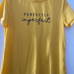 SHEIN short sleeve motivation shirt